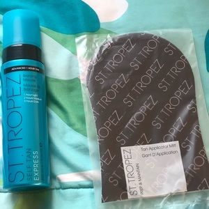 St. Tropez Self Tan Express Bronzing Mousse w/mitt